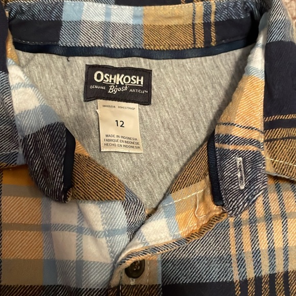 Oshkosh Boys Flannel - Picture 3 of 3